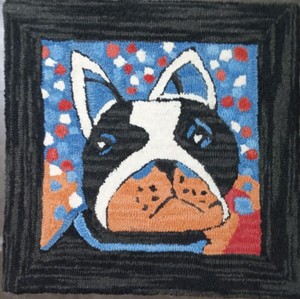 Alfombra Infantil de Lana Hecha a Mano con Estampado Animal, Acolchada, Antideslizante, Diseño Moderno - Product Image 1