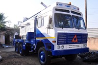 Plateforme de forage hydraulique montée sur camion Ashok Leyland, profondeur maximale de 300 m, PRIME RIGS PDTHR-300