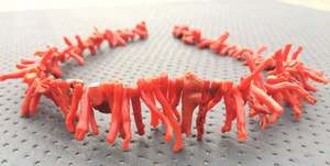 125 pièces de corail rouge naturel authentique, brins bruts en forme d'arbre, 3x8-6x28 MM, non traités, pour la fabrication de bijoux - Product Image 6