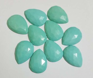 Pierres précieuses naturelles de couleur Rose Turquoise, Rose polarisée en vrac, taille 25x18mm pour la fabrication de bijoux, vente en gros, livraison gratuite - Product Image 4
