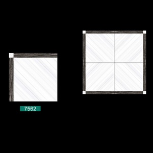 Carreaux de sol décoratifs en bois design carré 40x40cm - Product Image 4