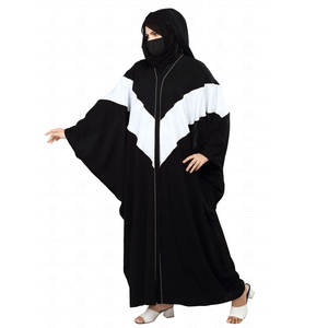 New Model Open Muslim <b>Kaftan</b> Abaya Dress for <b>Women</b> 100% Cotton Solid Long Wholesale Supply From Pakistan Dubai - Product Image 5