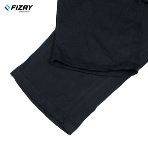 Men's Casual Summer Sports Beach <b>Shorts</b> Comfortable Lightweight Canvas with Solid Color Embroidered Pockets Loose Length - Product Image 3