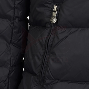 Chaqueta de invierno de talla grande para hombre, acolchada empacable con diseño cálido de burbujas, cierre de cremallera, característica transpirable - Product Image 5