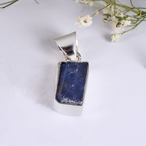 NaturalGenuine-colgante de Plata de Ley 925 con gema de uvarovita, colgante de uvarovita auténtica, diseño hecho a mano - Product Image 4