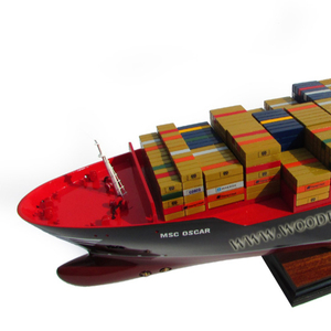Para Oscar modelo de barco de madera hecho a mano entrega rápida de Vietnam novedad regalo de Vietnam MSC - Product Image 1