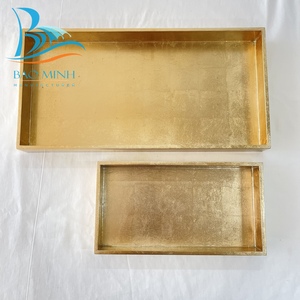 ถาดเสิร์ฟเคลือบสีทองสุดหรู - Product Image 3