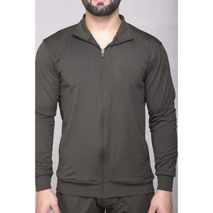 Wholesale gym fitness wear <b>zip</b> <b>up</b> <b>hoodie</b> and Joggers Outdoors custom mens Training Tracksuits - Product Image 5