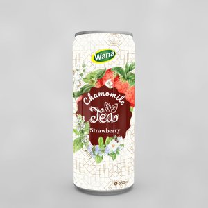 Tisane à la camomille avec jus de pomme verte 330ml Bouteille élégante OEM ODM Marque privée Fabricant de boissons Vietnam - Product Image 6