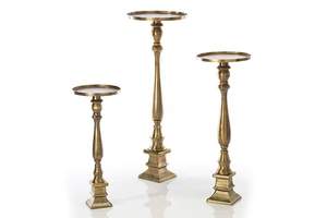 Vantage bougeoir en relief bougeoir en aluminium décoration de mariage pièce centrale maison bougeoir décoratif métal de luxe - Product Image 6