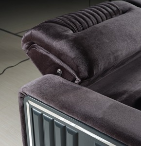 Conjunto de sofás convertibles de madera modernos directamente de fábrica al por mayor muebles de sala de estar elegantes para el hogar - Product Image 5