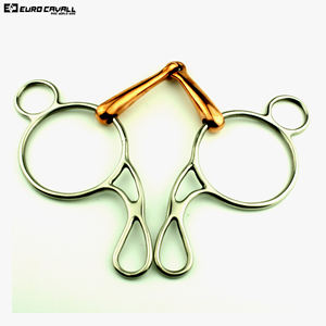 Western Horse Racing Bit Western Gag Bit Producto para propietarios de caballos - Product Image 6