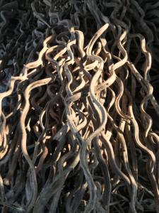 Style d'art populaire, bois flotté, bois de teck naturel, technique polie - Product Image 3