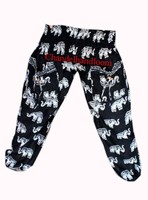 Pantalon Harem unisexe, style bohème, Aladdin, Secret Santa, éléphant, yoga, hippie, Ali baba, élastique, pour hommes et femmes