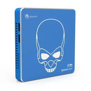 Shizhou Công Nghệ GT Vua Pro Hi-Fi Lossless Âm Nhạc Beelink Android 9.0 TV Box Amlogic S922X Kép Wifi 4Gb Ram 64Gb Rom Iptv Stb