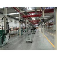 Ensamblaje de chasis de autobús eléctrico, línea de producción, marco de autobús, fabricación de Duoyuan, China