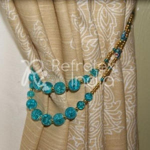 Wholesale Low Cost <b>Beaded</b> <b>Curtain</b> Tieback for Decoration From India by Refratex India Hand Made Decoration <b>Beaded</b> Tieback - Product Image 1