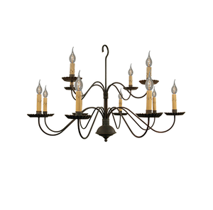 Candélabre en aluminium de couleur noire, qualité supérieure, support de bougie pour mariage et fiançailles - Product Image 3