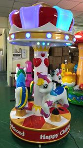 Équipement <span class=keywords><strong>de</strong></span> randonnée <span class=keywords><strong>de</strong></span> parc d'attractions tournesol attrayant Merry Go Round 3 <span class=keywords><strong>jeux</strong></span> <span class=keywords><strong>de</strong></span> pièces <span class=keywords><strong>de</strong></span> monnaie pour enfants carrousel <span class=keywords><strong>cheval</strong></span> - Product Image 3
