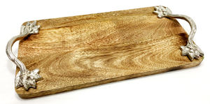 Nouvelle arrivée Design classique plateau de service en bois taille personnalisée forme couleur utilise des ustensiles de cuisine hôtel Restaurant - Product Image 3