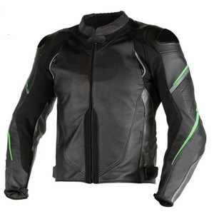 Venta directa Chaqueta de moto de cuero para hombre Mejor precio barato Marca superior Invierno impermeable a prueba de viento Chaquetas de carreras de motos - Product Image 1