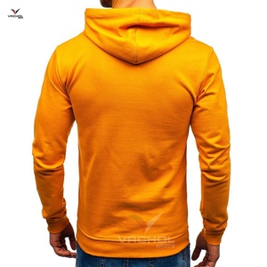 Logo personnalisé Sweat à capuche pour homme 100% coton 320gsm de haute qualité anti-rides tricoté OEM approvisionnement imprimé uni brodé grande taille - Product Image 3