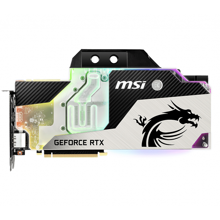 中古のMS'I GeForce RTX 2080 SUPER SEA HAWK EK X 8Gグラフィック