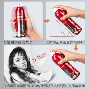 Fixatif en spray pour artiste Maries 45/150/180/250 ml pour <span class=keywords><strong>pastel</strong></span>, aquarelle, croquis, <span class=keywords><strong>crayon</strong></span> de couleur, peinture - Product Image 6