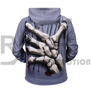 Gros sweat à capuche Personnalisé logo broderie/impression tissu 100% coton/Fitness Sweat-Shirts - Product Image 1