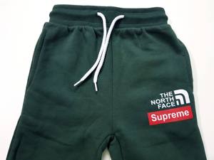 Ropa Sobrante con Etiquetas de Marca, Pantalones Deportivos Rectos de Punto 100% Algodón para Niños, Casuales, Elásticos, Hasta el Tobillo, Teñidos con Tela - Product Image 4