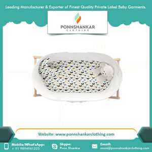 Wholesale Organic Cotton Bassinet <b>Sheets</b> with customization 100% organic cotton GOTS certified manufacturers from India - Product Image 4