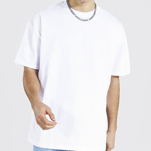 เสื้อไปยิมของผู้ชายเสื้อยืดผ้าฝ้าย100% คอตั้งป้องกันรอยยับและระบายอากาศได้ดีปรับแต่งได้พิมพ์โลโก้ - Product Image 1