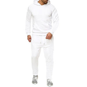 2022 dernière conception personnalisée hommes Slim Fit survêtement/survêtement/Jogging costume 100% coton biologique polaire Logo personnalisé fait Pakistan - Product Image 2