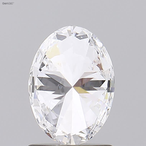 D Color VS1 Carity taille 1.00 Ct diamant poli labgrow forme ovale HPHT-CVD diamant bijoux diamants en vrac - Product Image 2