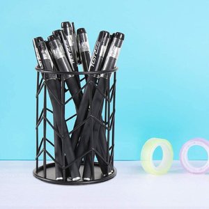 Stylish Metal <b>Desk</b> Organizer with 3 Mesh Compartments Perfect <b>for</b> Office Supply Storage and <b>Desk</b> Organization - Product Image 3