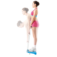 ALLWINWIN STB16 Planche d'étirement – Tube réglable en angle à 2 pieds séparés pour étirement des mollets, des chevilles et des pieds