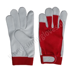 Guantes de trabajo de cuero Partido de vaca, 2019, Venta barata - Product Image 5