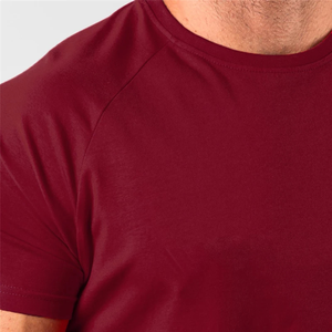 Camiseta de Manga Larga para Hombre, Talla Grande, 100% Algodón Satinado, Cuello Redondo, Etiqueta Personalizada, Transpirable, Ecológica, de Secado Rápido, Estilo Casual - Product Image 4