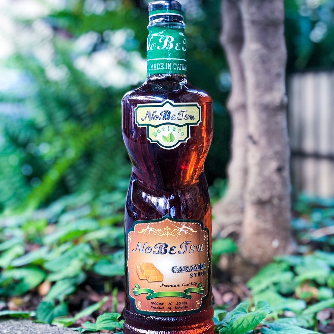 Лидер продаж, сироп Nobetsu карамельный со вкусом, производитель частного бренда, 1 л, 1,2 кг * 12 бит/коробка