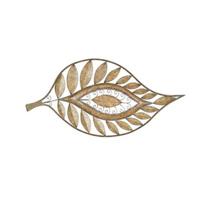 Welcome to Pick and Buy in Our Store Gold <b>Leaf</b> Modern Metal Wall <b>Art</b> Good Quality and Price - Product Image 1