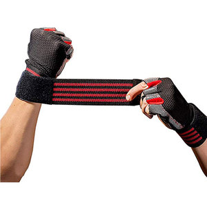 Gants de sport unisexes SALAMIN légers, antidérapants, respirants, en polyester, pour la musculation et l'entraînement en salle de sport - Product Image 2