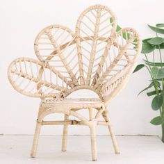 Environmental protection Minimalist Rattan and Bamboo <b>Chair</b> - Product Image 5