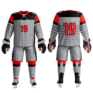 Nueva llegada profesional personalizado impreso uniformes de hockey sobre hielo de calidad duradera conjuntos de ropa deportiva con nombre de equipo OEM Etiqueta Privada - Product Image 4