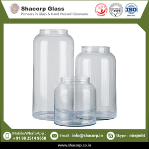 Latest Design Glass <b>Vase</b> Jar Top Selling Product at Wholesale Price - Product Image 3