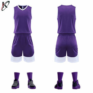Conjunto de camiseta de baloncesto de malla transpirable de alta calidad para hombre, uniforme de talla grande, venta al por mayor, ropa de baloncesto de gran oferta - Product Image 5