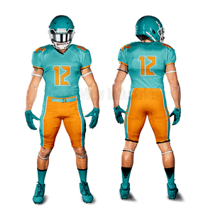 ออกแบบโลโก้ของคุณเองอเมริกันฟุตบอลเครื่องแบบโรงงานผลิตอเมริกันฟุตบอลเครื่องแบบ - Product Image 2