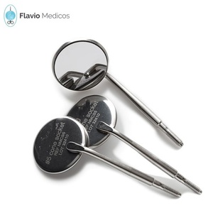 Dental <b>Mirror</b> <b>Double</b> <b>Sided</b> Front Surface Rhodium Mouth <b>Mirror</b> - Product Image 4