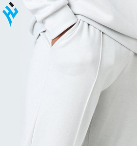 2025 nouveau Design de luxe survêtements de sport personnalisés pour l'hiver OEM personnalisé formation Logo Style couleur unie pour hommes survêtement - Product Image 3