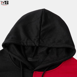 Sudadera con capucha de algodón para hombre, con bolsillos, logo personalizado, lavado con ácido, talla grande - Product Image 3