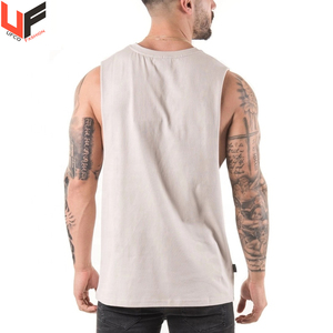 Low Price Custom Popular <b>Men</b> Workout Sleeveless <b>T</b> <b>Shirt</b> Dry Performance Fit GYM Fitness Tank Top OEM Customized Sea Spandex - Product Image 3